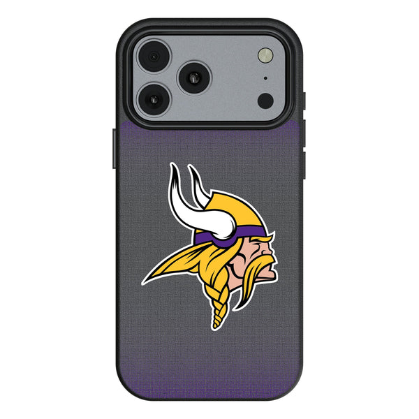 Minnesota Vikings Linen iPhone MagSafe Compatible Phone Case for Apple iPhone