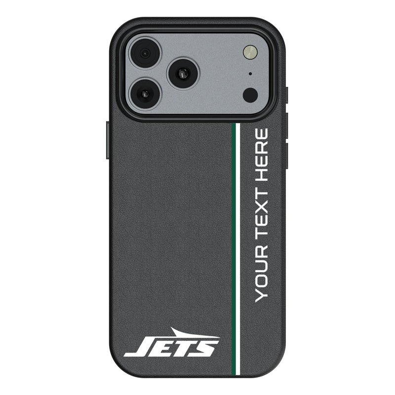 New York Jets Personalized Sidebard iPhone MagSafe Compatible Phone Case for Apple iPhone