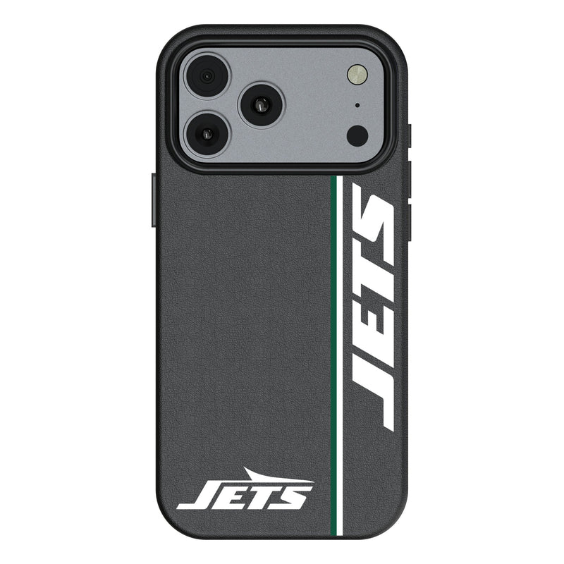 New York Jets Sidebar iPhone MagSafe Compatible Phone Case for Apple iPhone