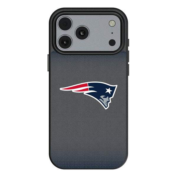 New England Patriots Linen iPhone MagSafe Compatible Phone Case for Apple iPhone
