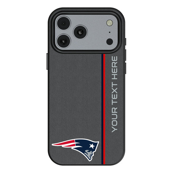 New England Patriots Personalized Sidebard iPhone MagSafe Compatible Phone Case for Apple iPhone