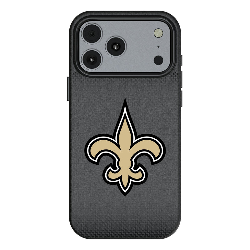 New Orleans Saints Linen iPhone MagSafe Compatible Phone Case for Apple iPhone