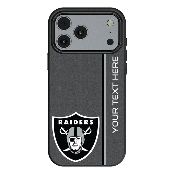 Las Vegas Raiders Personalized Sidebard iPhone MagSafe Compatible Phone Case for Apple iPhone