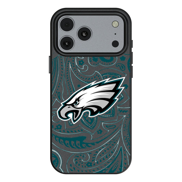 Philadelphia Eagles Paisley iPhone MagSafe Compatible Phone Case for Apple iPhone