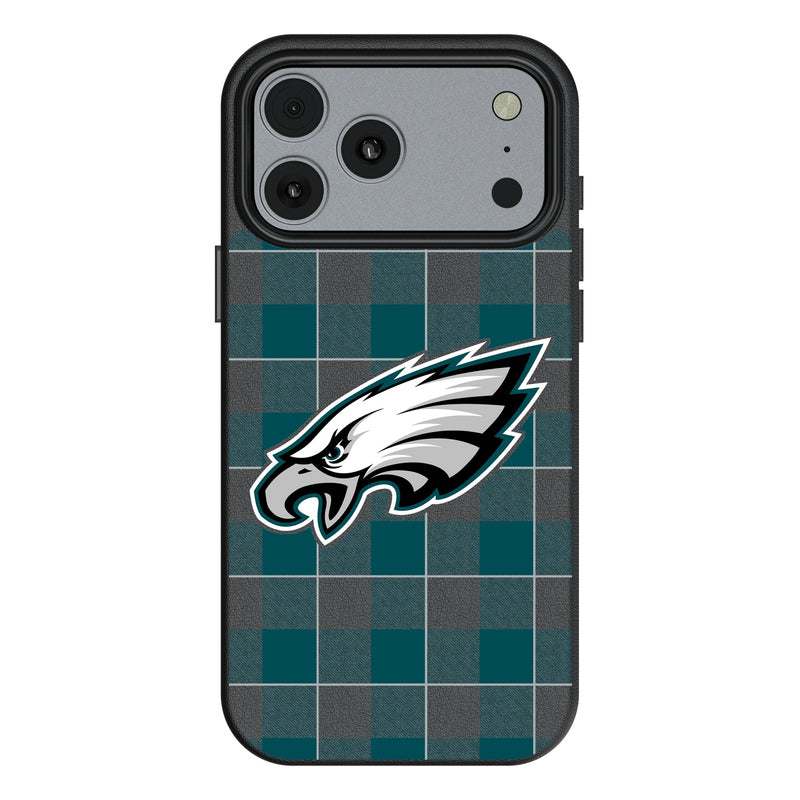 Philadelphia Eagles Plaid iPhone MagSafe Compatible Phone Case for Apple iPhone