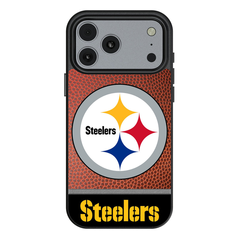 Pittsburgh Steelers Football Wordmark iPhone MagSafe Compatible Phone Case for Apple iPhone
