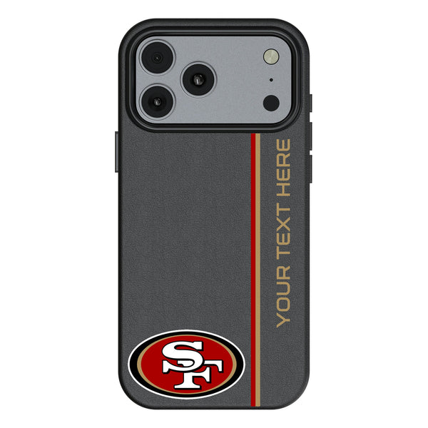 San Francisco 49ers Personalized Sidebard iPhone MagSafe Compatible Phone Case for Apple iPhone
