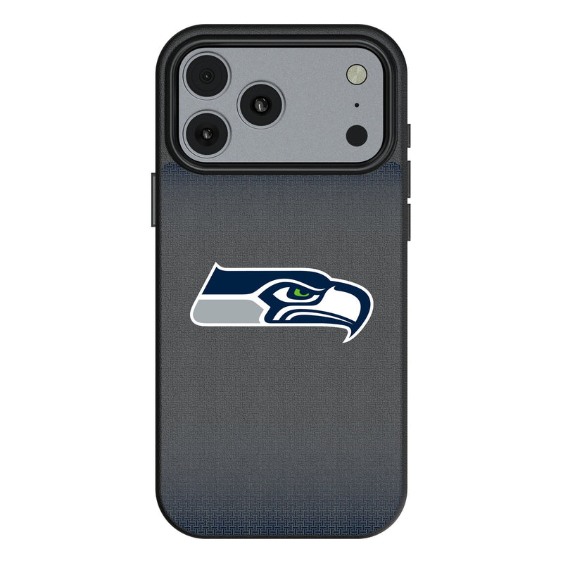 Seattle Seahawks Linen iPhone MagSafe Compatible Phone Case for Apple iPhone