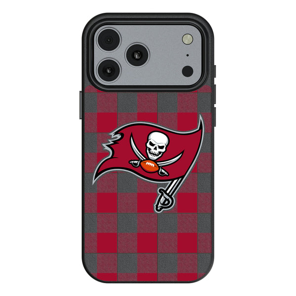 Tampa Bay Buccaneers Plaid iPhone MagSafe Compatible Phone Case for Apple iPhone