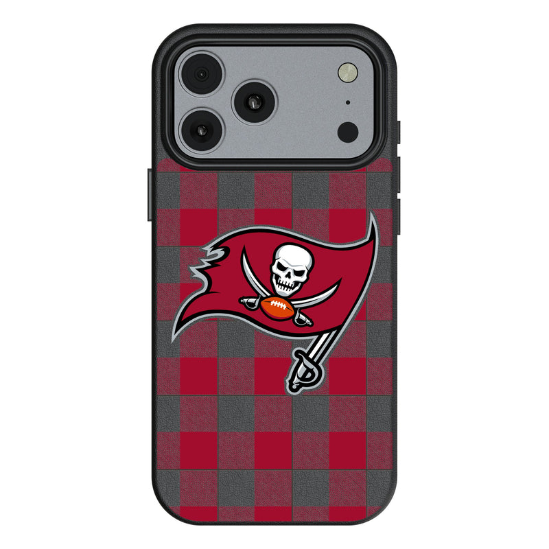Tampa Bay Buccaneers Plaid iPhone MagSafe Compatible Phone Case for Apple iPhone