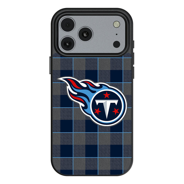 Tennessee Titans Plaid iPhone MagSafe Compatible Phone Case for Apple iPhone