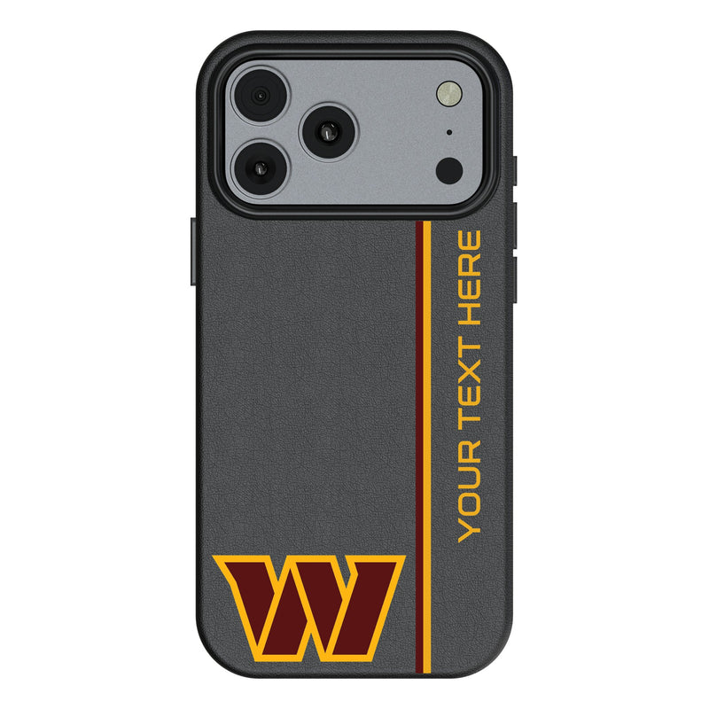 Washington Commanders Personalized Sidebard iPhone MagSafe Compatible Phone Case for Apple iPhone