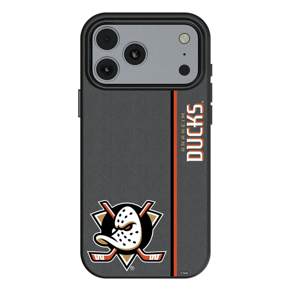 Anaheim Ducks Sidebar iPhone MagSafe Compatible Phone Case for Apple iPhone