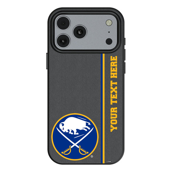 Buffalo Sabres Personalized Sidebard iPhone MagSafe Compatible Phone Case for Apple iPhone