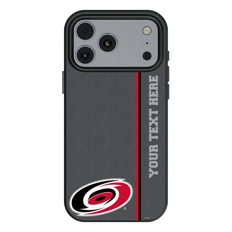 Carolina Hurricanes Personalized Sidebard iPhone MagSafe Compatible Phone Case for Apple iPhone