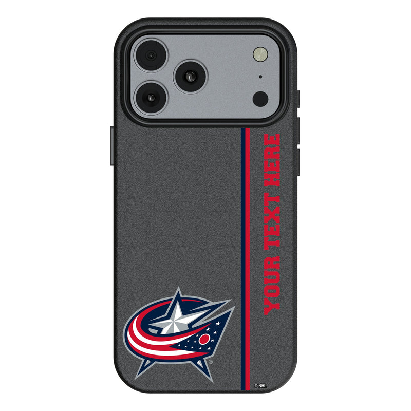 Columbus Blue Jackets Personalized Sidebard iPhone MagSafe Compatible Phone Case for Apple iPhone