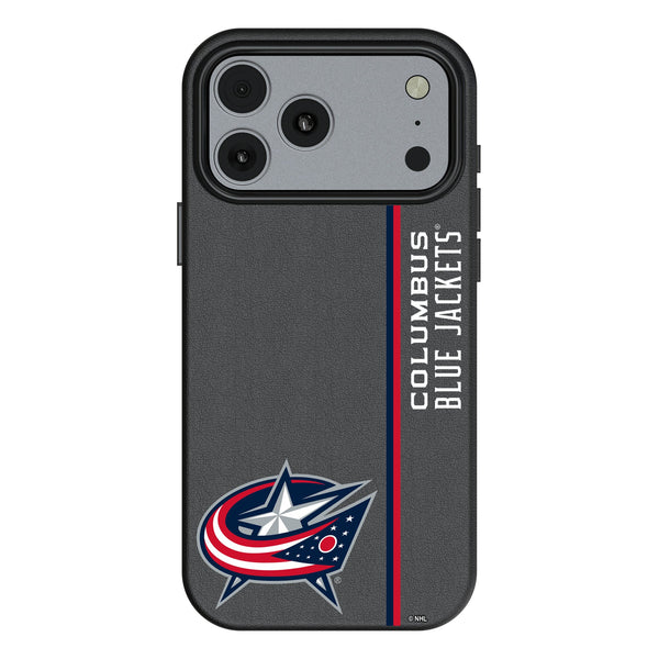 Columbus Blue Jackets Sidebar iPhone MagSafe Compatible Phone Case for Apple iPhone