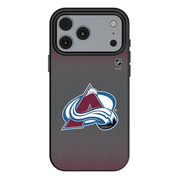 Colorado Avalanche Linen iPhone MagSafe Compatible Phone Case for Apple iPhone