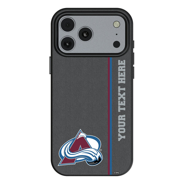 Colorado Avalanche Personalized Sidebard iPhone MagSafe Compatible Phone Case for Apple iPhone