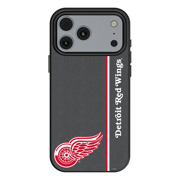 Detroit Red Wings Sidebar iPhone MagSafe Compatible Phone Case for Apple iPhone