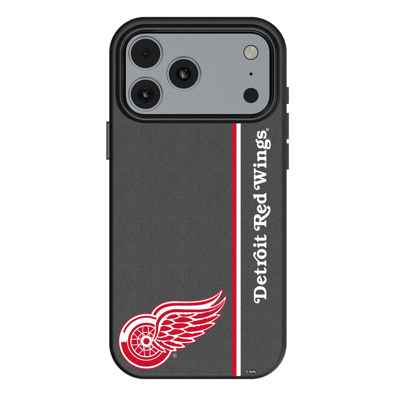 Detroit Red Wings Sidebar iPhone MagSafe Compatible Phone Case for Apple iPhone