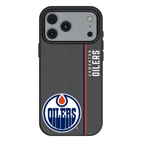 Edmonton Oilers Sidebar iPhone MagSafe Compatible Phone Case for Apple iPhone