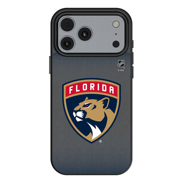 Florida Panthers Linen iPhone MagSafe Compatible Phone Case for Apple iPhone