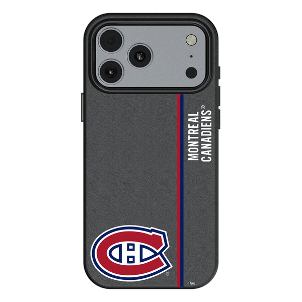 Montreal Canadiens Sidebar iPhone MagSafe Compatible Phone Case for Apple iPhone