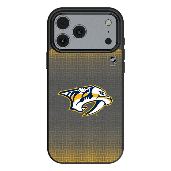 Nashville Predators Linen iPhone MagSafe Compatible Phone Case for Apple iPhone