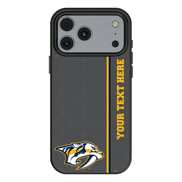 Nashville Predators Personalized Sidebard iPhone MagSafe Compatible Phone Case for Apple iPhone