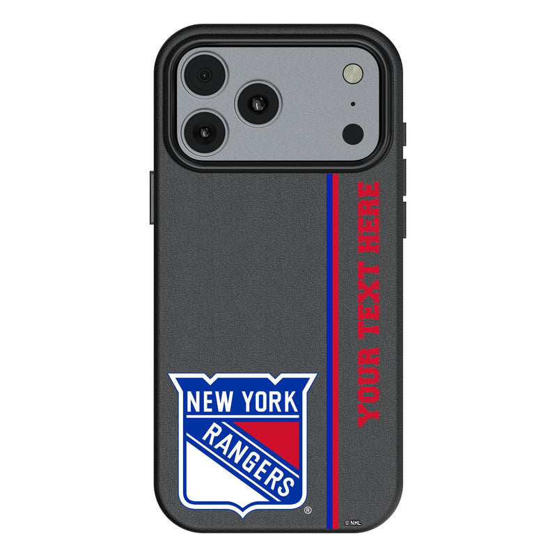 New York Rangers Personalized Sidebard iPhone MagSafe Compatible Phone Case for Apple iPhone