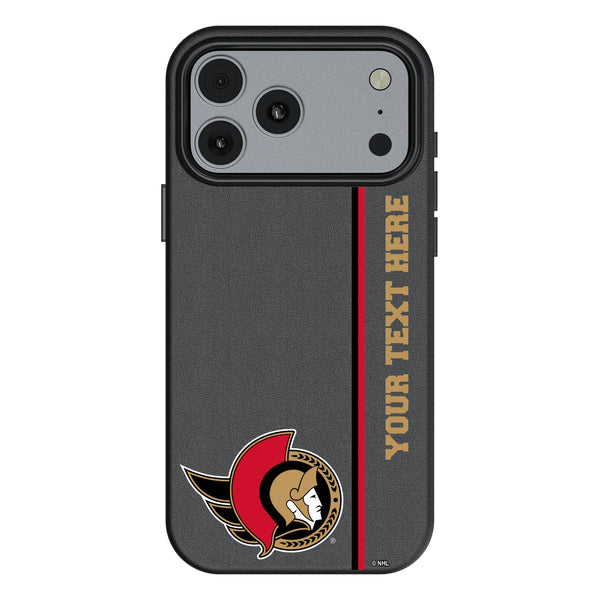 Ottawa Senators Personalized Sidebard iPhone MagSafe Compatible Phone Case for Apple iPhone