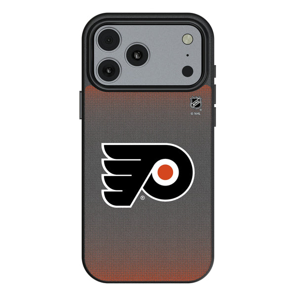 Philadelphia Flyers Linen iPhone MagSafe Compatible Phone Case for Apple iPhone