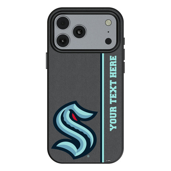 Seattle Kraken Personalized Sidebard iPhone MagSafe Compatible Phone Case for Apple iPhone