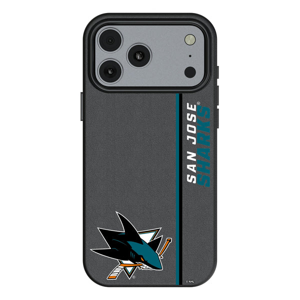 San Jose Sharks Sidebar iPhone MagSafe Compatible Phone Case for Apple iPhone