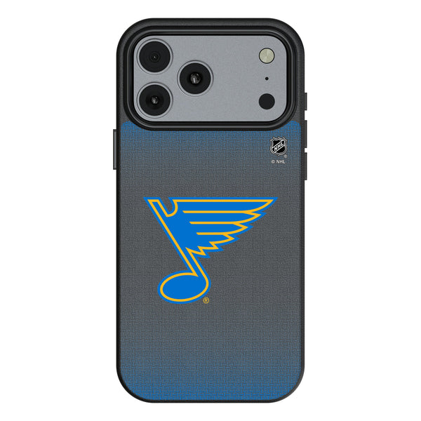 St. Louis Blues Linen iPhone MagSafe Compatible Phone Case for Apple iPhone