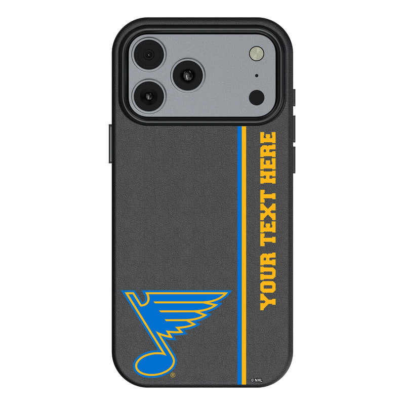 St. Louis Blues Personalized Sidebard iPhone MagSafe Compatible Phone Case for Apple iPhone