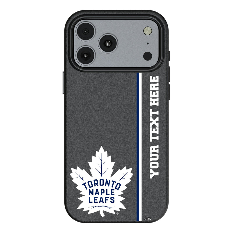 Toronto Maple Leafs Personalized Sidebard iPhone MagSafe Compatible Phone Case for Apple iPhone