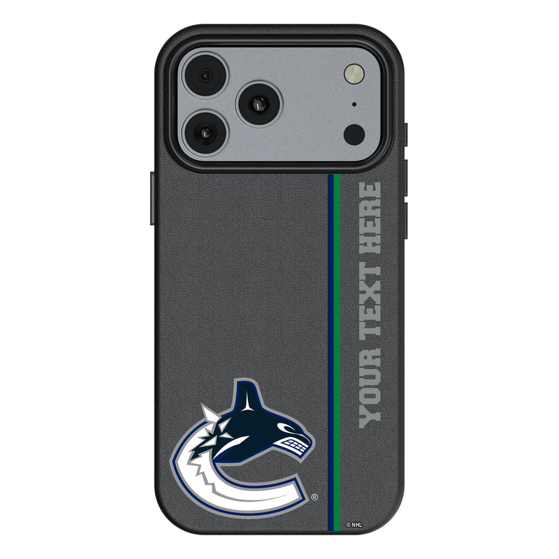 Vancouver Canucks Personalized Sidebard iPhone MagSafe Compatible Phone Case for Apple iPhone