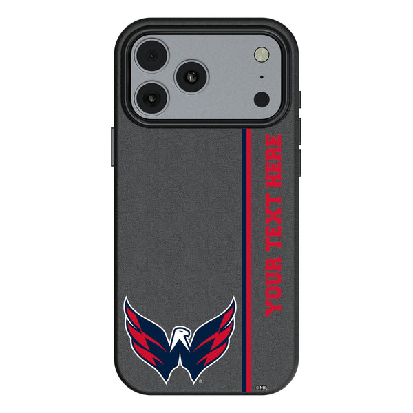 Washington Capitals Personalized Sidebard iPhone MagSafe Compatible Phone Case for Apple iPhone