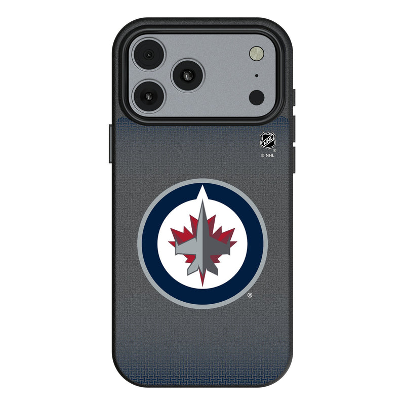 Winnipeg Jets Linen iPhone MagSafe Compatible Phone Case for Apple iPhone