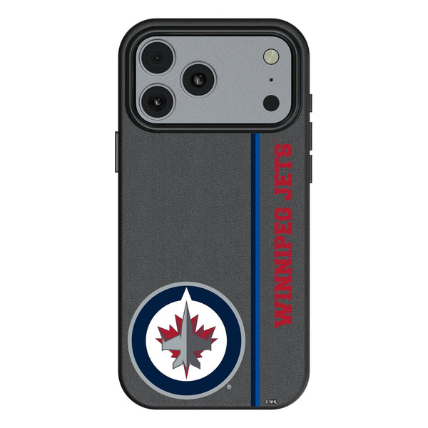 Winnipeg Jets Sidebar iPhone MagSafe Compatible Phone Case for Apple iPhone