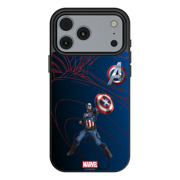 Marvel Avengers Captain America MechLine iPhone MagSafe Compatible Phone Case for Apple iPhone