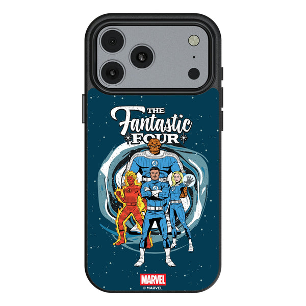 Marvel Fantastic Four Badge iPhone MagSafe Compatible Phone Case for Apple iPhone