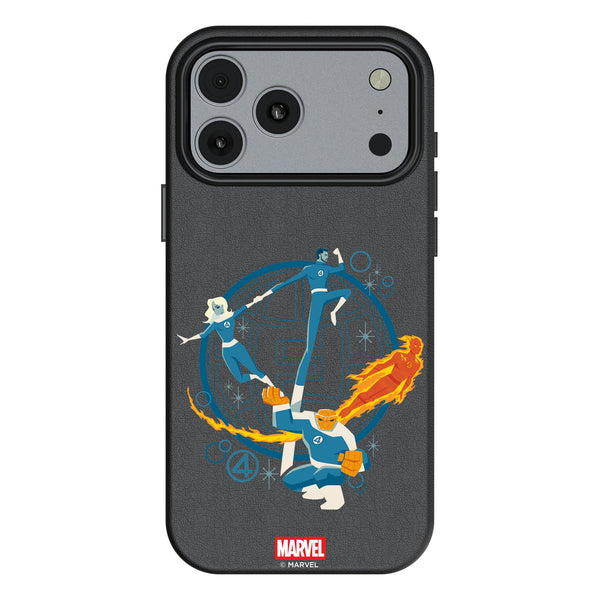 Marvel Fantastic Four Badge iPhone MagSafe Compatible Phone Case for Apple iPhone
