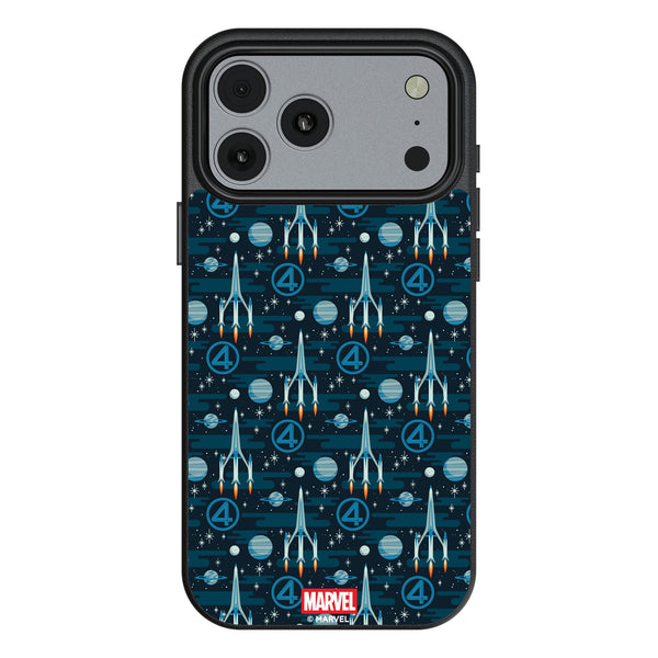 Marvel Fantastic Four Pattern iPhone MagSafe Compatible Phone Case for Apple iPhone