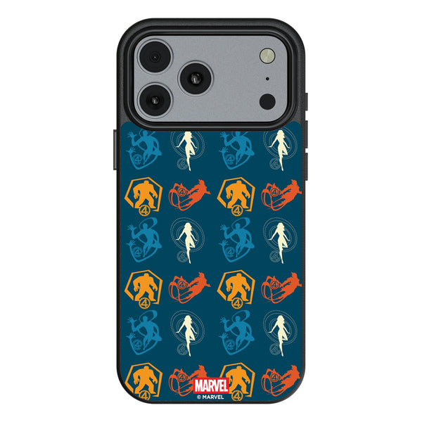 Marvel Fantastic Four Pattern 2 iPhone MagSafe Compatible Phone Case for Apple iPhone