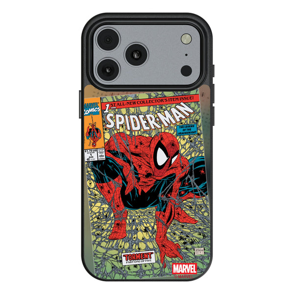 Marvel Spider-Man Classic Cover iPhone MagSafe Compatible Phone Case for Apple iPhone