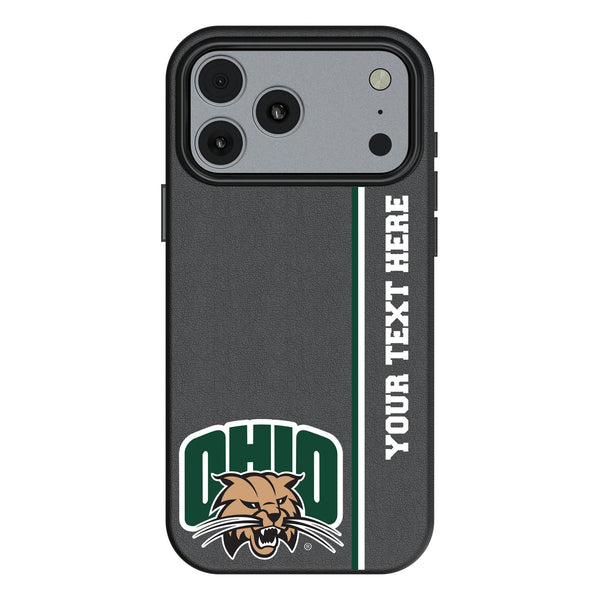 Ohio University Bobcats Personalized Sidebard iPhone MagSafe Compatible Phone Case for Apple iPhone