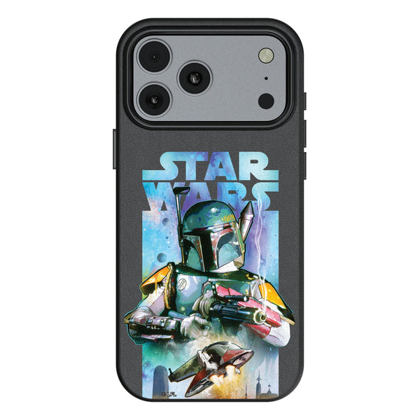 Star Wars Boba Fett Portrait Collage iPhone MagSafe Compatible Phone Case for Apple iPhone
